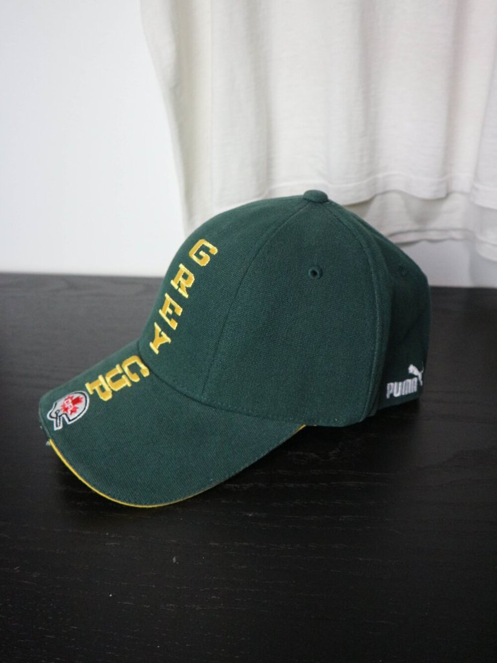 Puma Vintage Grey Cup Vintage Big Embroidered Back Mens Cap